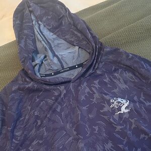 Greyson Navy Camouflage Hoodie